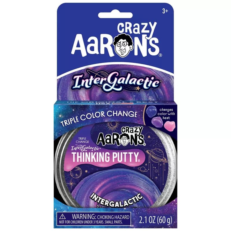 Crazy Aaron's Intergalactic Thinking Putty Tin