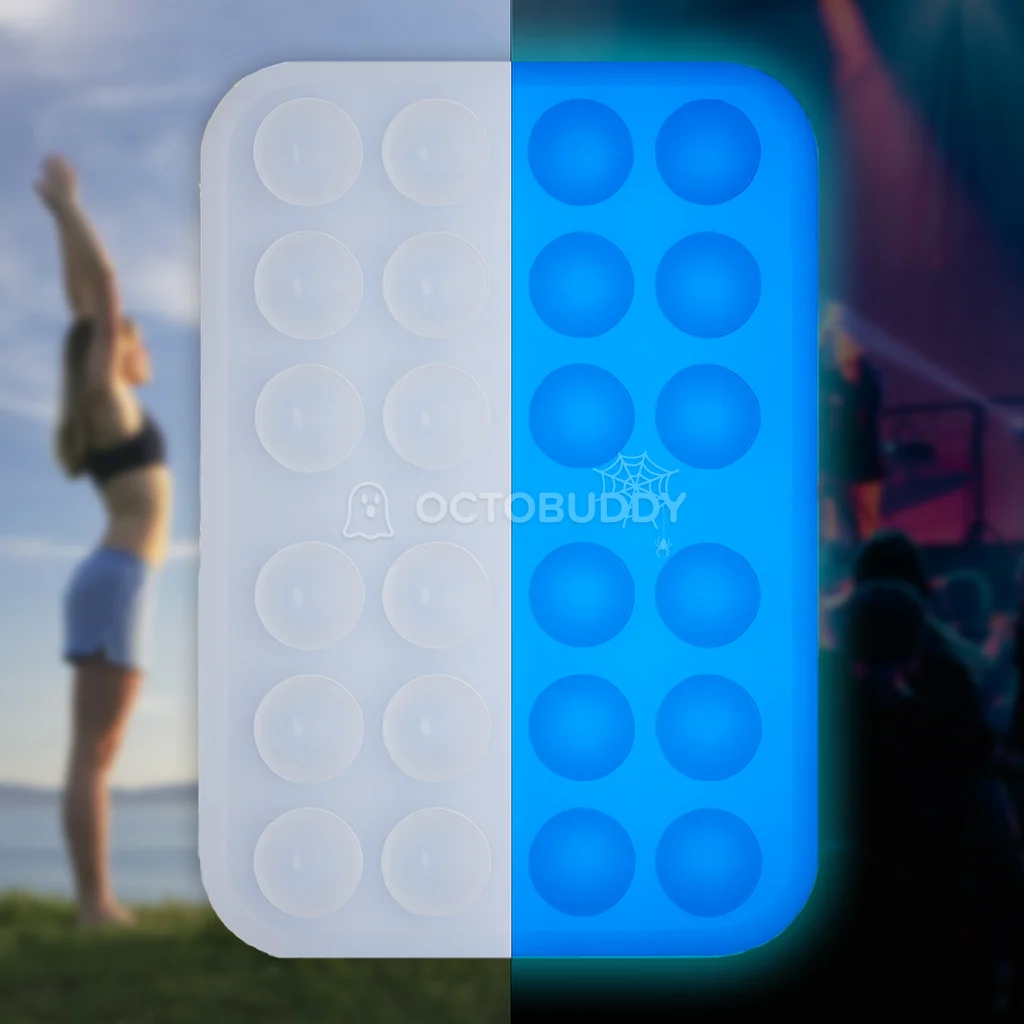 OCTOBUDDY Glow in the Dark - Ghost White